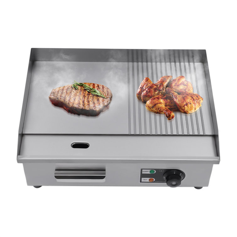 YINXIER Commercial Griddle Electric Flat Top Grill Wayfair